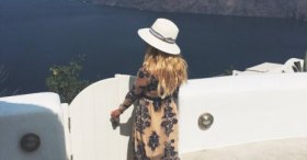 Imerovigli'deki otelimiz