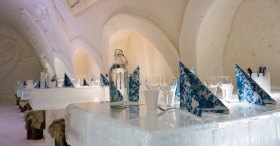 Buz restaurant Lapland