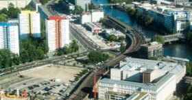 İkonik Berlin Tv Kulesinden Manzara