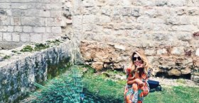 Lokrum adası ve tavus kuşları