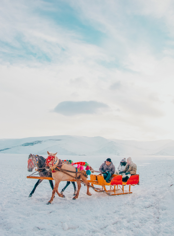 çıldır gölü kars faytonlar