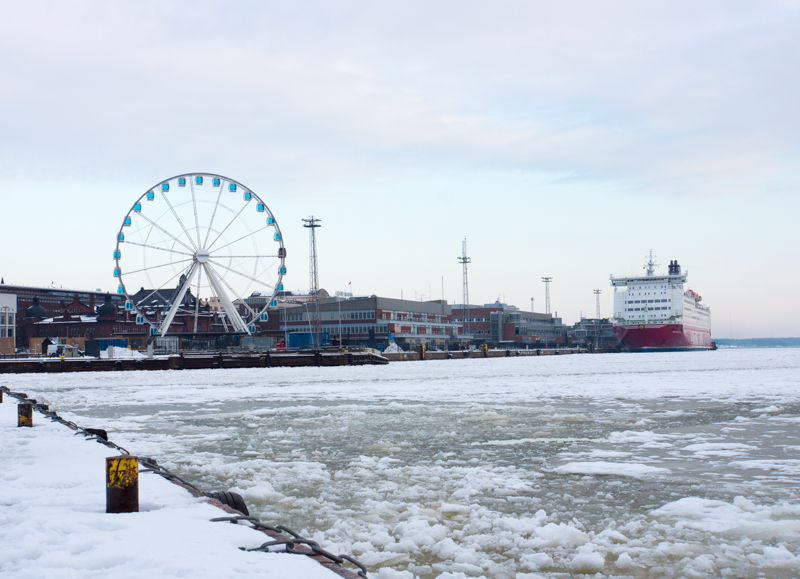 helsinki finlandiya buz denizi