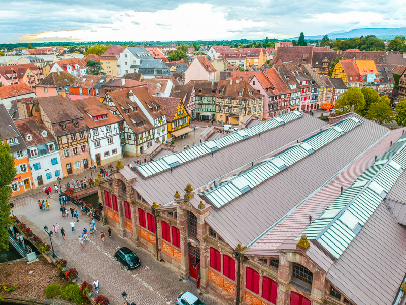 colmar ve drone ile yaptığımız çekim