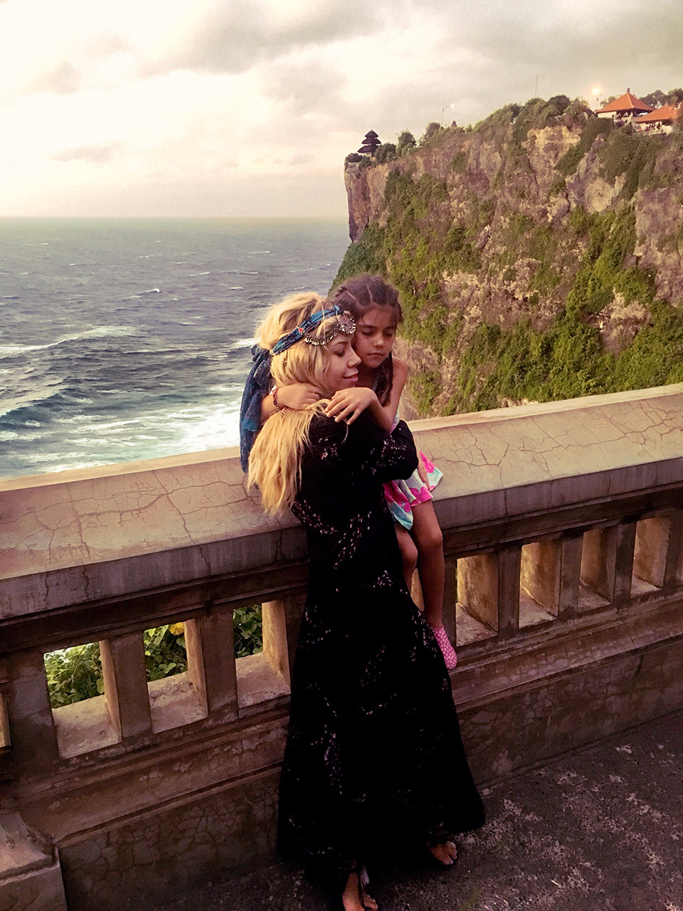 Uluwatu da gün batımı