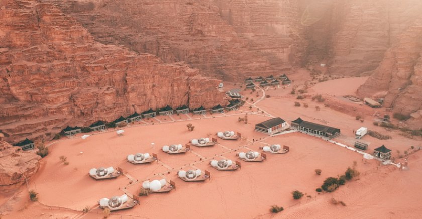 Wadi Rum Çölü: Balon Otelde Yıldızların Altında Bir Gece Wadi Rum Çölü: Balon Otelde Yıldızların Altında Bir Gece