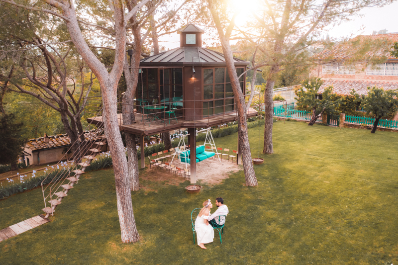 floransa ağaç ev kiralık