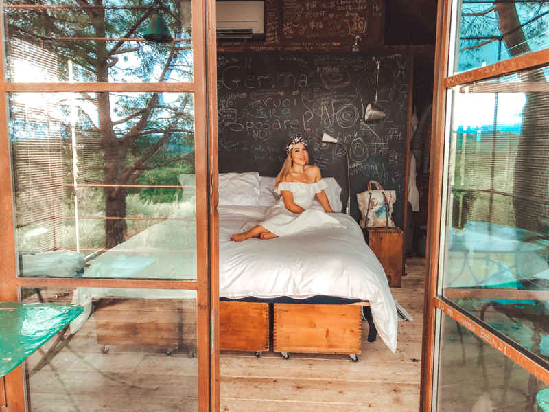 Floransa'daki ağaç ev