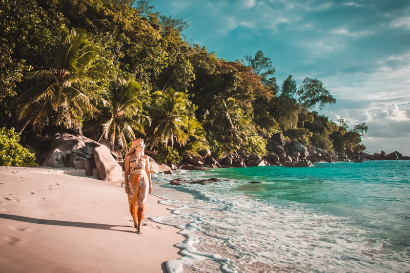 anse georgette plajı seyseller